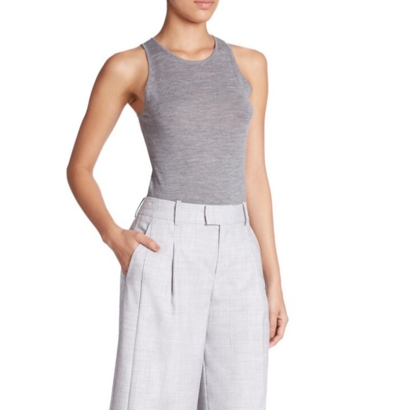 ‼️SOLD‼️NEW Lord & Taylor Gray Wide-leg Capri Pant - Picture 5 of 7